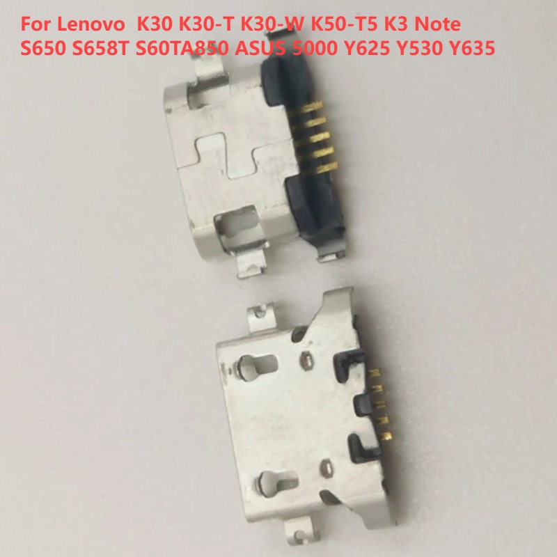 5-50pcs Charging Pin For Lenovo  K30 K30-T K30-W K50-T5 K3 Note S650 S658T S60TA850 ASUS 5000 Y625 Y