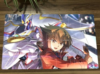 Yugioh Jaden Yuki Elemental HERO Neos Playmat CCG TCG แผ่นรองเมาส์ สําหรับเล่นเกม