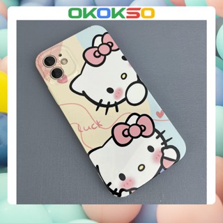 เหมาะสําหรับเคสโทรศัพท์ OPPO Reno9 / Reno8 / Reno7pro / reno6 / 7z / 5 การ์ตูนใหม่ Hello Kitty กรณีโทรศัพท์มือถือป้องกันการตกเคสนุ่ม R17 คู่รุ่น A9 2020 / F11 / A31 / A15 / A78 / A77 / Findx3pro / Findx5pro