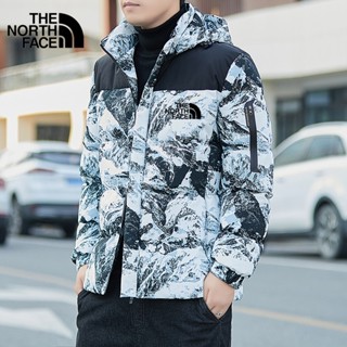 ! The North Face ! เสื้อแจ็กเก็ตบอมเบอร์ แบบหนัง แฟชั่นใหม่