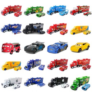 Pixar Cars Mack Lightning McQueen รถดับเพลิง สีแดง ของเล่นสําหรับเด็ก