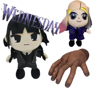 Wednesday Addams ตุ๊กตาเด็กผู้หญิงผมดํา 23 ซม. 117 กรัม