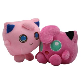 ตุ๊กตายัดนุ่น การ์ตูนมอนสเตอร์ Jigglypuff น่ารัก ขนาด 6 นิ้ว ของเล่นสําหรับเด็ก