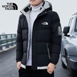 ! The North Face ! เสื้อแจ็กเก็ตหนัง ทรงหลวม แบบทันสมัย แบบใหม่