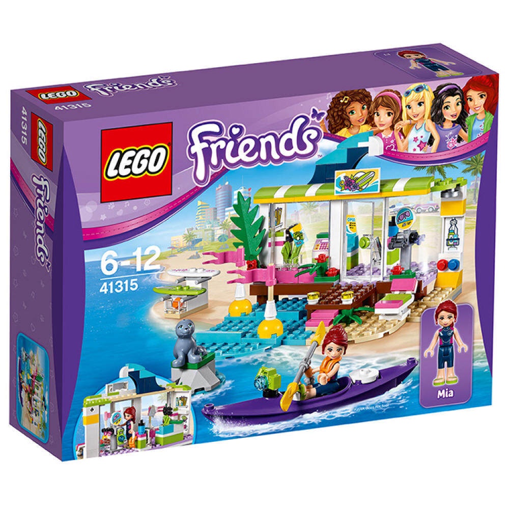 LEGO Friends Heartlake Surf Shop 41315 Brick Set (186 pieces)