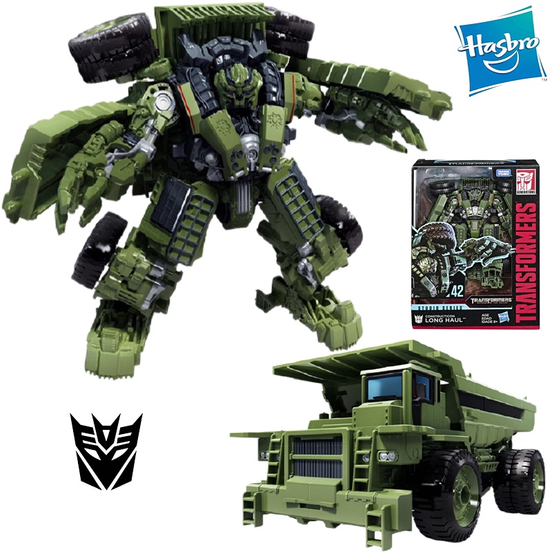 Hasbro Transformers Studio Series SS42 Constructicon Long Haul 18Cm Voyager Class Oringal Action Fig