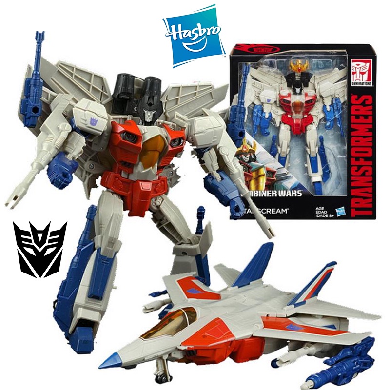 Hasbro Transformers Idw Classic Combiner Wars Starscream 20Cm Leader Class Action Figure