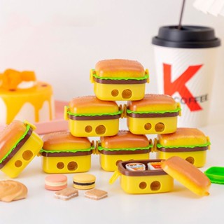 1 Piece Creative Hamburger Pencil Sharpener