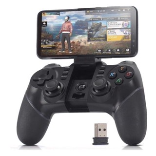 จอยสติ๊กควบคุมเกมแพดไร้สาย บลูทูธ พร้อมอะแดปเตอร์ USB สําหรับ Android Pc Ps3 Tablet tv PK Ipega 9156 9076