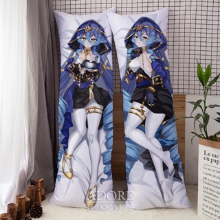 Genshin Impact-Layla-Dakimakura ปลอกหมอนอิง ลายการ์ตูนอนิเมะ สําหรับกอดร่างกาย