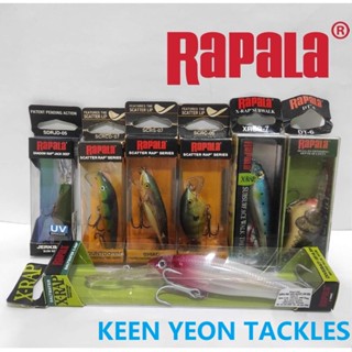 Rapala สกัตเตอร์แร็ป / แร็ปสีรุ้ง / X-RAP / DT-6 เหยื่อตกปลา