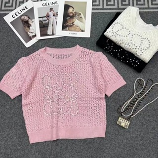 พร้อมส่ง ! โล๊ะ ! เสื้อยืดแขนสั้น แฟชั่นใหม่ สําหรับผู้หญิง