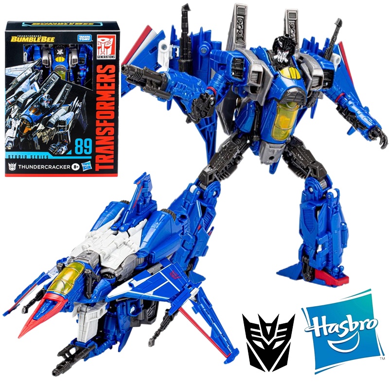 Hasbro Transformers Bumblebee Movie Studio Series SS89 Thundercracker 18Cm Voyager Class Action Figu