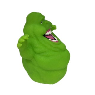 ตุ๊กตาฟิกเกอร์ Marshmallow Ghostbusters Man Slimer Green Ghost ของเล่นสําหรับเด็ก