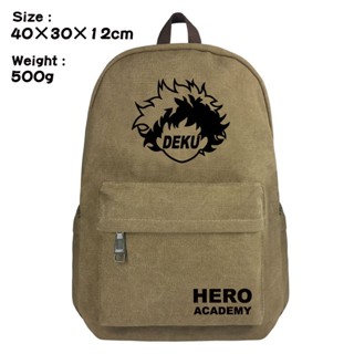 No กระเป๋าเป้สะพายหลัง กระเป๋านักเรียน ลายการ์ตูนอนิเมะ Boku Hero Academia My Hero Academia