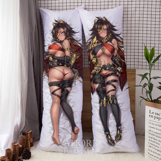 Genshin Impact-Dehya-Dakimakura ปลอกหมอนอิง ลายการ์ตูนอนิเมะกอดร่างกาย