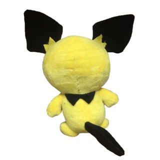 Pichu ตุ๊กตาโปเกม่อนน่ารัก ตุ๊กตายัดไส้ 8 นิ้ว อะนิเมะ ของเล่นนุ่ม เด็กผู้ชาย ผู้หญิง ของเล่นวันเกิด