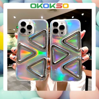 เหมาะสําหรับเคสโทรศัพท์มือถือ OPPO Reno9 / Reno8 / Reno7pro / reno6 / 7z / 5 การ์ตูนใหม่สามเหลี่ยมเหล็กป้องกันการตกเคสโทรศัพท์มือถือเคสนุ่ม R17 คู่รุ่น A53 / A9 2020 / 4Z 5G / F11 / A31 / A15 / A3S / A77 / Findx3pro