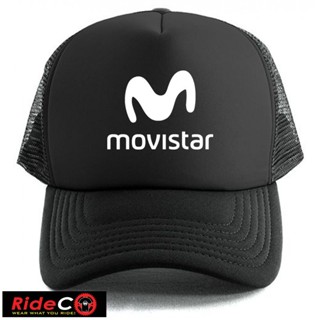 หมวกแก๊ป ผ้าตาข่าย ลายภาพยนต์ Movistar Trucker Snapback สําหรับรถยนต์ ยานพาหนะ