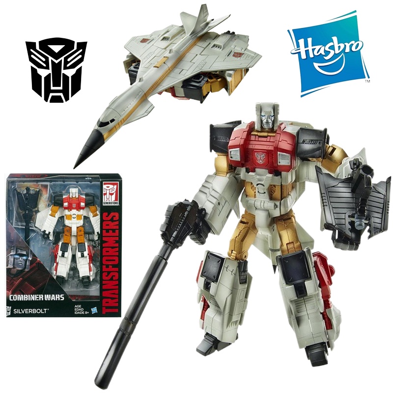 Hasbro Transformers Idw Classic Combiner Wars Silverbolt 17Cm Voyager Class Action Figure