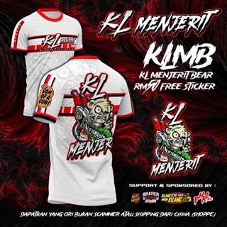 [ของแท้] Klmb KL MENJERIT BEAR LIMITED EDITION SUBLIMATION JERSI YAMAHA STP SON OF A GUN