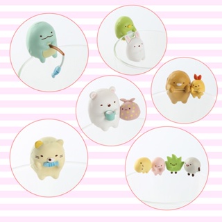 ของเล่นฟิกเกอร์ Sumikko Gurashi Shirokumas Friend Neko ขนาดเล็ก 12 ชิ้น