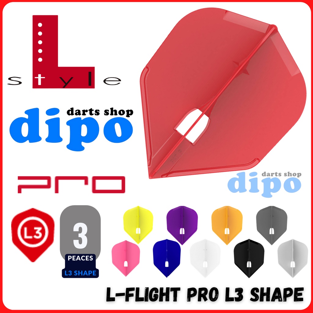 L-Style Darts Flight - L-Flight Pro【 Shape L3 】