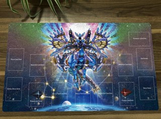 แผ่นรองเมาส์ สําหรับเล่นเกมกระดาน YuGiOh Duel Playmat Drytron TCG CCG