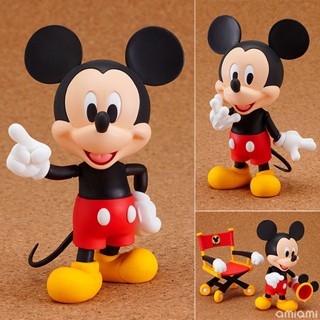 ✨พร้อมส่ง✨Gsc No. ฟิกเกอร์ Disney Mickey Mouse Nendoroid สินค้าอนิเมะ อุปกรณ์ตกแต่งบ้าน ตกแต่งโต๊ะทํางาน pop