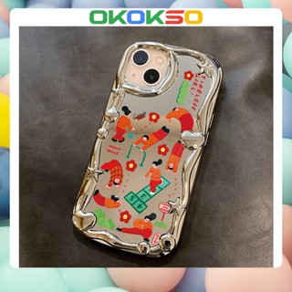 [OKOKSO] เคสโทรศัพท์มือถือนิ่ม กันกระแทก ลายการ์ตูน สําหรับ OPPO Reno9 Reno8 Reno7pro reno6 7z 8T 5 R17 A53 A9 2020 F11 A31 A3S A78 A77