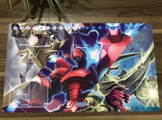 แผ่นรองเมาส์ ลาย Digimon Shine Greymon Playmat CCG DTCG สําหรับเล่นเกม