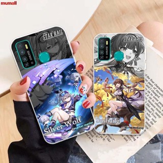 เคสโทรศัพท์มือถือ ลายหมาป่า รางดาว สําหรับ Infinix Note Hot Smart Zero 6 11 11S 10 Zero X Pro Neo X695 X693 X662 X6812 SilverWolf Pattern05