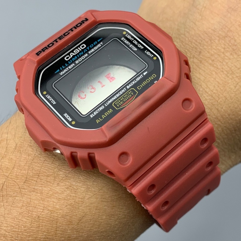 Yifilm เคสนาฬิกาข้อมือเรซิ่น สําหรับ Casio DW5600 DW5025 GW5000 Casio DW-5600 GW-5000