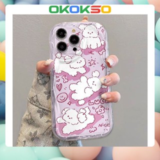 เคสมือถือ แบบนิ่ม ลายการ์ตูนลูกสุนัขน่ารัก ขอบโค้ง กันกระแทก สําหรับ OPPO Reno9 Reno8 Reno7pro reno6 7z 8T 5 R17 A53 A9 2020 4Z 5G F11 A31 A3S A78 A77