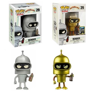 โมเดลหุ่นยนต์ FUNKO POP Futurama Bender Robot ขนาด 16 ซม. เหมาะกับของขวัญวันเกิด ของเล่นสําหรับเด็ก