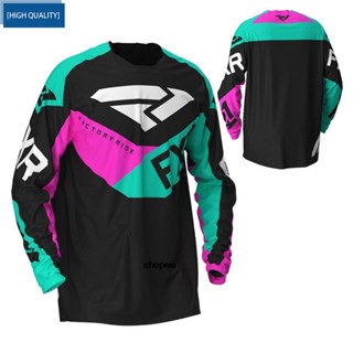 【พร้อมส่ง】เสื้อกีฬาแขนยาว ลาย FXR 2 สี สําหรับผู้ชาย