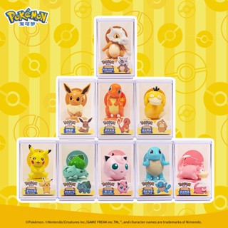 โมเดลฟิกเกอร์ อนิเมะ Pokemon Pikachu Psyduck Squirtle อเนกประสงค์ ขนาด 6 ซม. ของเล่นสําหรับเด็ก