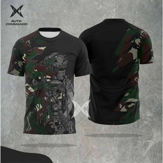 เสื้อกีฬาแขนสั้น ลายทีม TNI ARMY