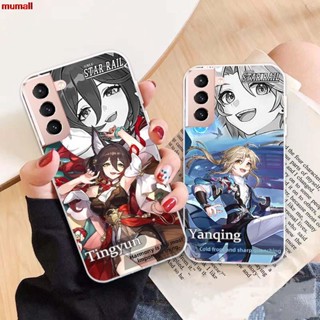 เคสโทรศัพท์มือถือ ลายรางดาว Honkai สําหรับ Samsung Xcover 5 S22 A03 A13 A23 A33 A53 A73 M52 CORE S30 S21 + FE Plus Ultra 4G 5G Tingyun Pattern06