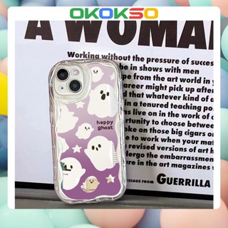 เคสมือถือ แบบนิ่ม ลายการ์ตูนผีน้อย กันกระแทก สําหรับ OPPO Reno9 Reno8 Reno7pro reno6 7z 8T 5 R17 A53 A9 2020 4Z 5G F11 A3S A78 A77