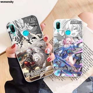 เคสโทรศัพท์มือถือ ซิลิโคนนิ่ม ลายรูปแบบที่ 03 สําหรับ Huawei Nova 2i 3i 2 4 Y3 Y5 Y6 Y7 Y9 GR3 GR5 Prime Lite 2017 2018 2019 Honkai Star Rail March7th