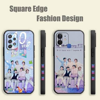 บีทีเอส BTS น่ารัก BYQ01 เคสโทรศัพท์มือถือแบบนิ่ม ลาย Tecno Spark 9 Spark 10 Spark Go 4 Air KC6 CE7 8C 7