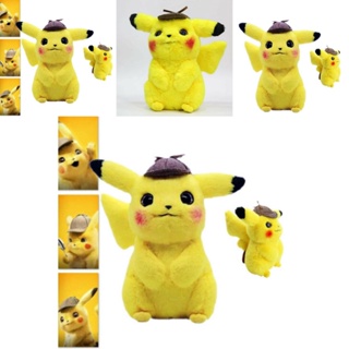 ตุ๊กตายัดนุ่น รูปการ์ตูนโปเกม่อน Pikachu ขนาด 28 ซม. ของเล่นสําหรับเด็ก