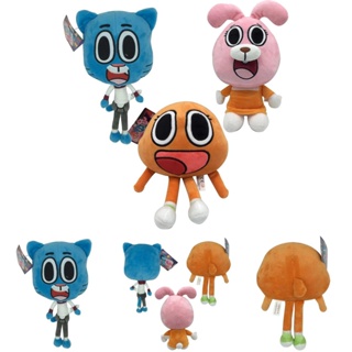 ตุ๊กตาของเล่นยัดนุ่น Amazing The World Of Gumball Darwin 9.84 นิ้ว ของขวัญ สําหรับเด็ก