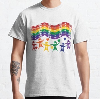 เสื้อยืด พิมพ์ลาย Pride Month 2 สไตล์คลาสสิก