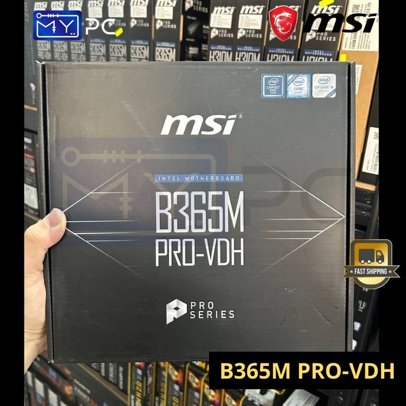 Msi B365M PRO-VH M-ATX เมนบอร์ด LGA1151 8th 9th gen เดสก์ท็อป