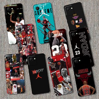 เคสโทรศัพท์มือถือแบบนิ่ม TPU ลาย NBA Jordan 23 สําหรับ OPPO A96 F5 F1S F1 Plus