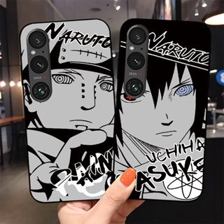 เคสโทรศัพท์มือถือ พิมพ์ลายนารูโตะ Sasuke Pain 3D สําหรับ Sony Xperia 1 10 V