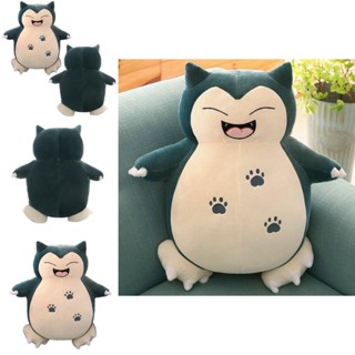 Snorlax ตุ๊กตายัดไส้ รูปสัตว์ โปเกม่อน หน้ายิ้ม ขนาด 12 นิ้ว ของขวัญ ของเล่นสําหรับเด็ก