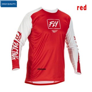 เสื้อกีฬาแขนยาว ลาย Fly Racing Jersey MOTO สําหรับผู้ชาย 2023